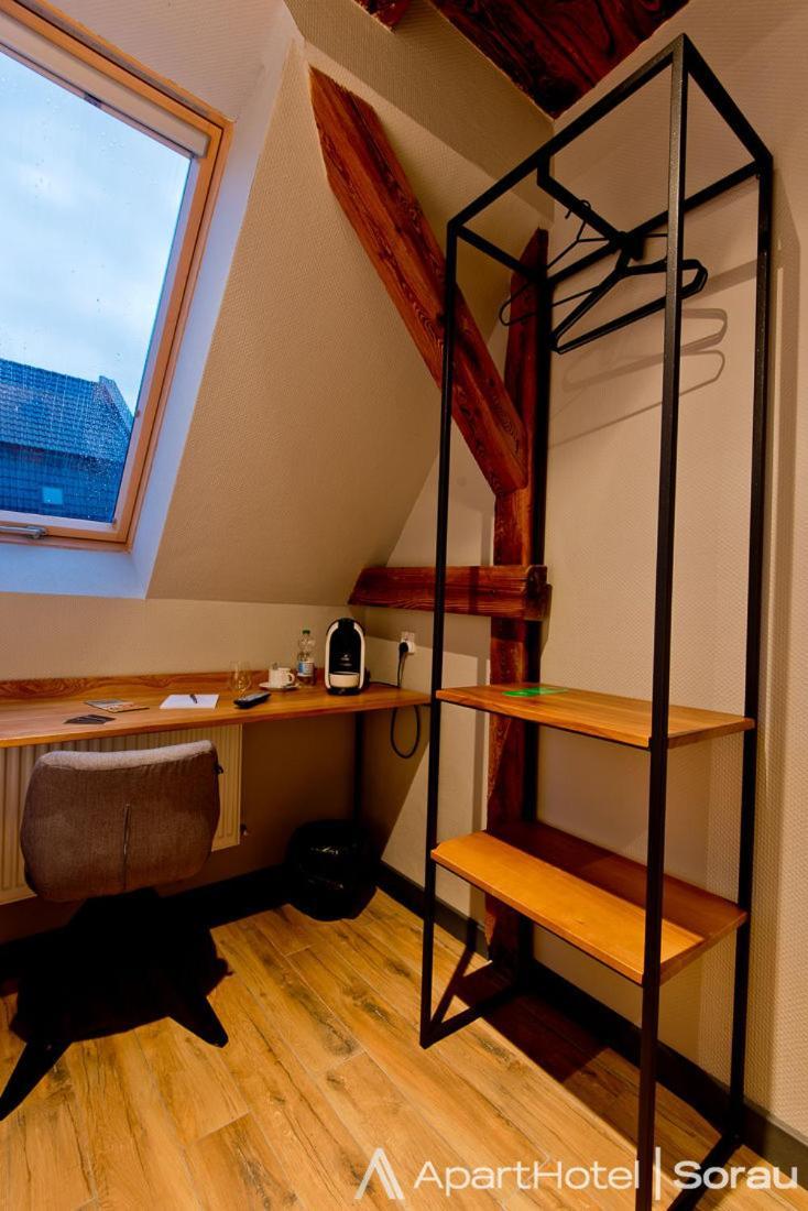 Apartsuites I Sorau Żary Buitenkant foto A room at the hotel