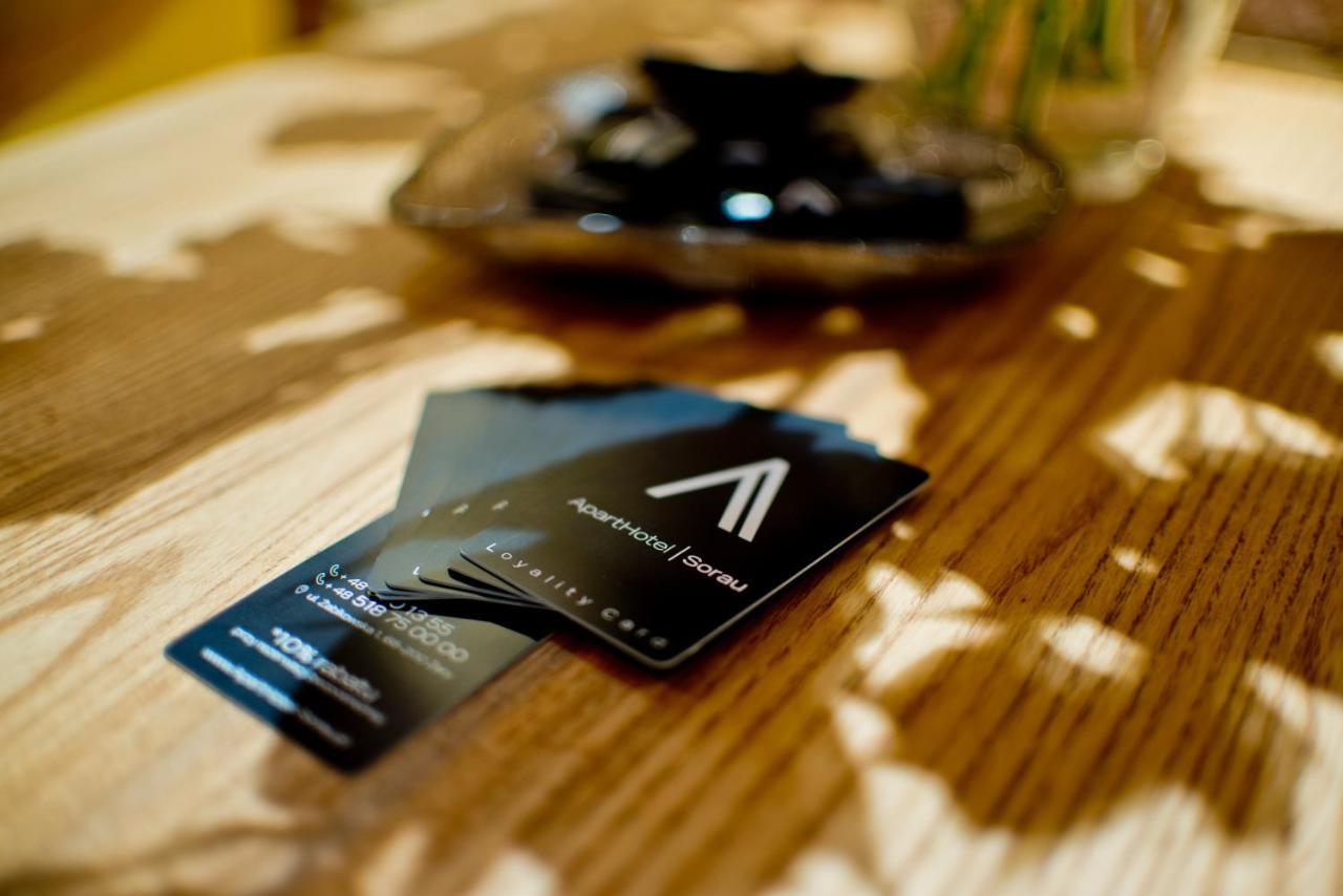 Apartsuites I Sorau Żary Buitenkant foto A business card